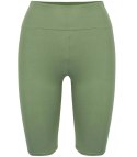 Krótkie legginsy kolarki bezszwowe KARO (Zielony)