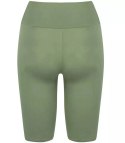 Krótkie legginsy kolarki bezszwowe KARO (Zielony)