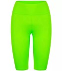 Krótkie legginsy kolarki bezszwowe KARO (Zielony)