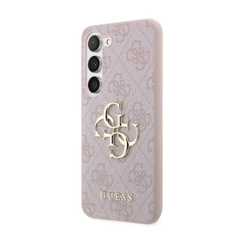 Guess 4G Big Metal Logo - Etui Samsung Galaxy A35 5G (różowy) Guess 4G Big Metal Logo - Etui Samsung Galaxy A35 5G (różowy)