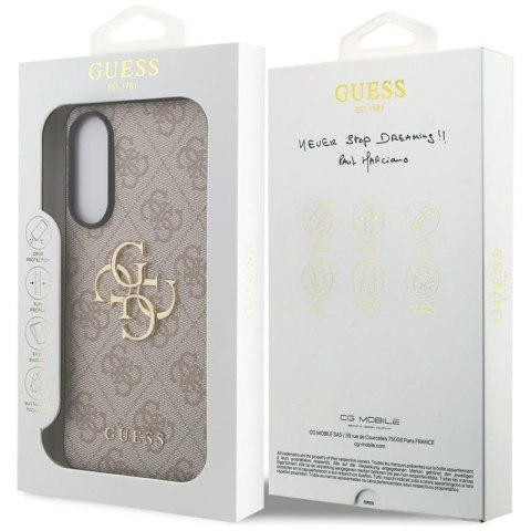 Guess Big 4G Logo Classic Logo - Etui do Samsung Galaxy S25 Edge (różowy) Guess Big 4G Logo Classic Logo - Etui do Samsung Galaxy S25 Edge (różowy)