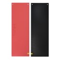 Mata fitness klubowa z otworami HMS Premium MFK03 Red-Black