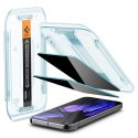 Spigen GLAS.TR EZ FIT Privacy 2-Pack - Szkło hartowane z filtrem prywatyzującym do Google Pixel 9 / 9 Pro 2 szt