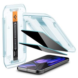 Spigen GLAS.TR EZ FIT Privacy 2-Pack - Szkło hartowane z filtrem prywatyzującym do Google Pixel 9 / 9 Pro 2 szt