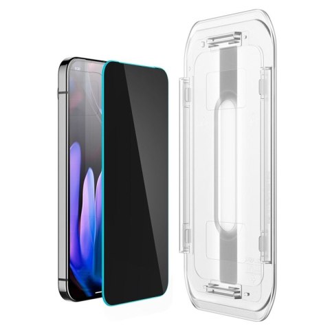 Spigen GLAS.TR EZ FIT Privacy 2-Pack - Szkło hartowane z filtrem prywatyzującym do Google Pixel 9 / 9 Pro 2 szt Spigen GLAS.TR EZ FIT Privacy 2-Pack - Szkło hartowane z filtrem prywatyzującym do Google Pixel 9 / 9 Pro 2 szt