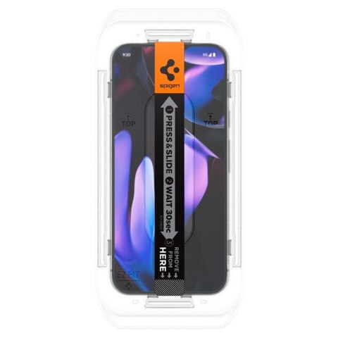 Spigen GLAS.TR EZ FIT Privacy 2-Pack - Szkło hartowane z filtrem prywatyzującym do Google Pixel 9 / 9 Pro 2 szt Spigen GLAS.TR EZ FIT Privacy 2-Pack - Szkło hartowane z filtrem prywatyzującym do Google Pixel 9 / 9 Pro 2 szt