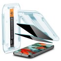 Spigen GLAS.TR EZ FIT Privacy 2-Pack - Szkło hartowane z filtrem prywatyzującym do Google Pixel 9 Pro XL 2 szt