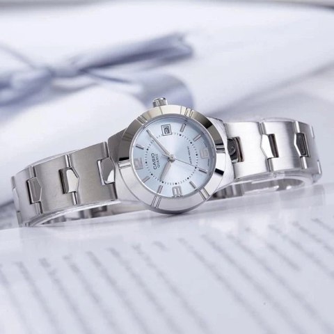 ZEGAREK DAMSKI CASIO LTP-1241D-2A + BOX ZEGAREK DAMSKI CASIO LTP-1241D-2A + BOX