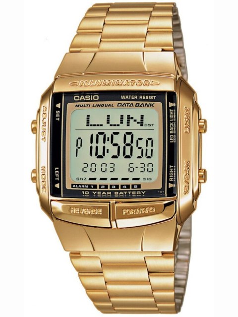 ZEGAREK MĘSKI CASIO DATABANK DB-360G-9ADF (zd161b) + BOX ZEGAREK MĘSKI CASIO DATABANK DB-360G-9ADF (zd161b) + BOX