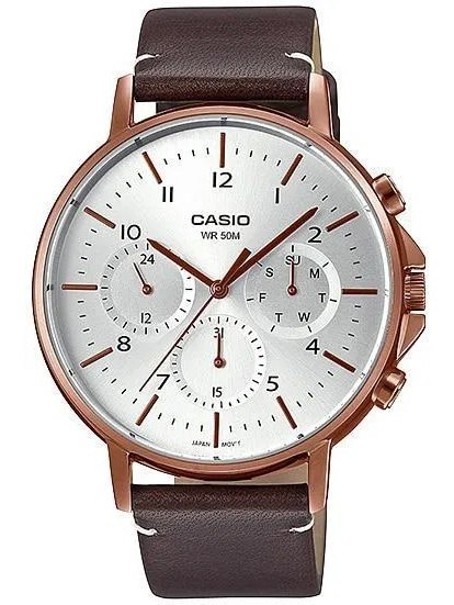 ZEGAREK MĘSKI CASIO MTP-E321RL-5A (zd190b) + BOX ZEGAREK MĘSKI CASIO MTP-E321RL-5A (zd190b) + BOX
