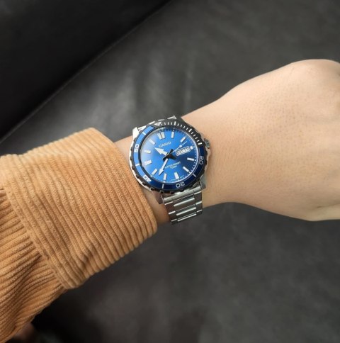 Zegarek Męski Casio Collection MTD-125D-2A1 + BOX Zegarek Męski Casio Collection MTD-125D-2A1 + BOX