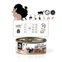 3Coty TURKEY + RABBIT for Adult cats 80g