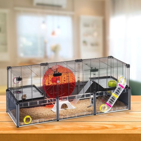 FERPLAST Multipla Hamster Large 107,5x37,5x H 42cm FERPLAST Multipla Hamster Large 107,5x37,5x H 42cm