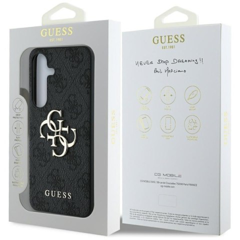 Guess Big 4G Logo Classic Logo - Etui do Samsung Galaxy S25 (czarny) Guess Big 4G Logo Classic Logo - Etui do Samsung Galaxy S25 (czarny)