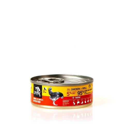 3Coty CHICKEN + KRILL for Kittens 80g 3Coty CHICKEN + KRILL for Kittens 80g