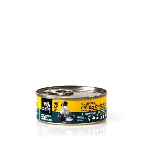 3Coty CHICKEN with Spirulina for Baby Kittens and Feeding Mother Cats 80g 3Coty CHICKEN with Spirulina for Baby Kittens and Feeding Mother Cats 80g