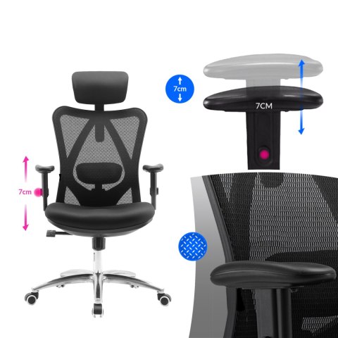 Fotel ergonomiczny ANGEL biurowy obrotowy eurOpa Fotel ergonomiczny ANGEL biurowy obrotowy eurOpa