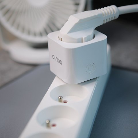 SAVIO INTELIGENTNE GNIAZDKO WI-FI, 16A, TIMER, POMIAR ZUŻYCIA ENERGII, AS-01 SAVIO INTELIGENTNE GNIAZDKO WI-FI, 16A, TIMER, POMIAR ZUŻYCIA ENERGII, AS-01