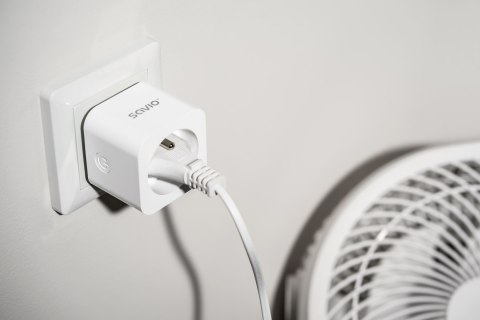 SAVIO INTELIGENTNE GNIAZDKO WI-FI, 16A, TIMER, POMIAR ZUŻYCIA ENERGII, AS-01 SAVIO INTELIGENTNE GNIAZDKO WI-FI, 16A, TIMER, POMIAR ZUŻYCIA ENERGII, AS-01