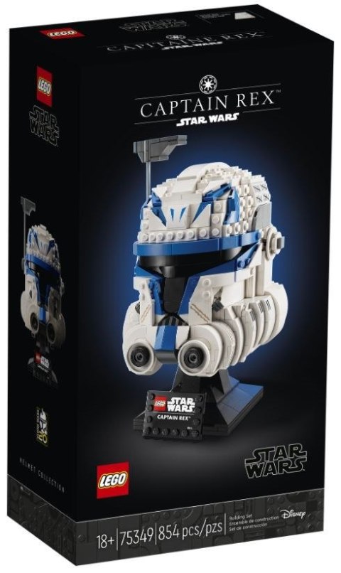 LEGO Star Wars TM 75349 Hełm kapitana Rexa LEGO Star Wars TM 75349 Hełm kapitana Rexa