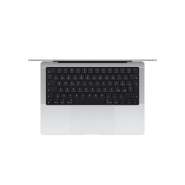 Apple 14-inch MacBook Pro: Apple M4 chip with 10-core CPU and 10-core GPU, 16GB, 512GB SSD - Silver