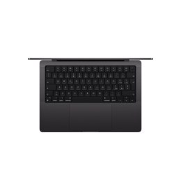 Apple 14-inch MacBook Pro: Apple M4 chip with 10-core CPU and 10-core GPU, 16GB, 512GB SSD - Space Black