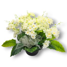 STROIK NA CMENTARZ KWIATY NA GRÓB POMNIK MISA Z OBCIĄŻENIEM