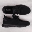 Buty sportowe tekstylne NEWS M EVE266A czarne