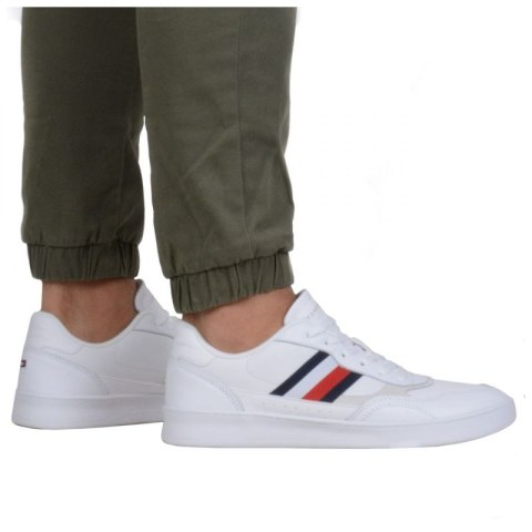 Buty Tommy Hilfiger Court Cupsole Retro Lth Stripes M FM0FM04828YBS