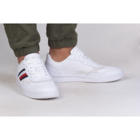 Buty Tommy Hilfiger Court Cupsole Retro Lth Stripes M FM0FM04828YBS