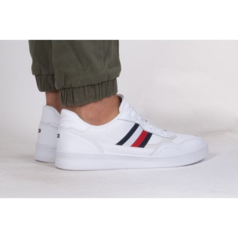 Buty Tommy Hilfiger Court Cupsole Retro Lth Stripes M FM0FM04828YBS
