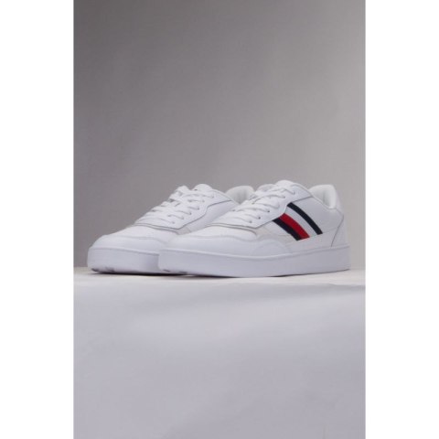 Buty Tommy Hilfiger Court Cupsole Retro Lth Stripes M FM0FM04828YBS