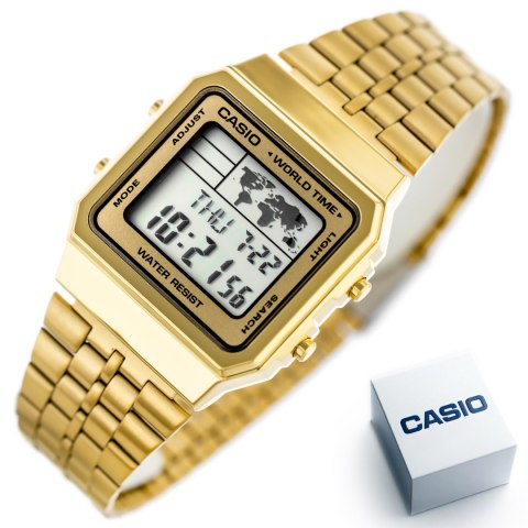 ZEGAREK MĘSKI CASIO VINTAGE A500WGA-9DF (zd158d) + BOX ZEGAREK MĘSKI CASIO VINTAGE A500WGA-9DF (zd158d) + BOX