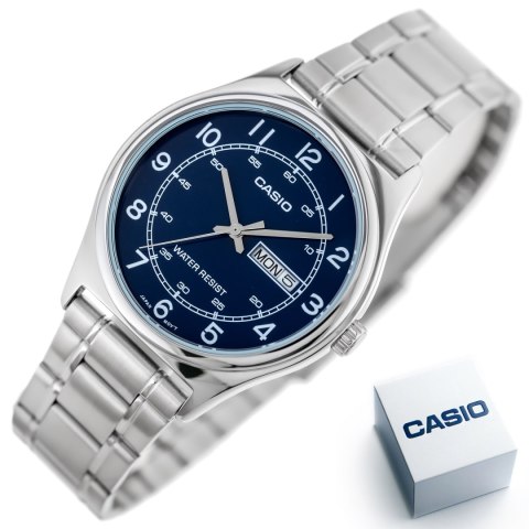 Zegarek Męski Casio Collection MTP-V006D-2B + BOX Zegarek Męski Casio Collection MTP-V006D-2B + BOX