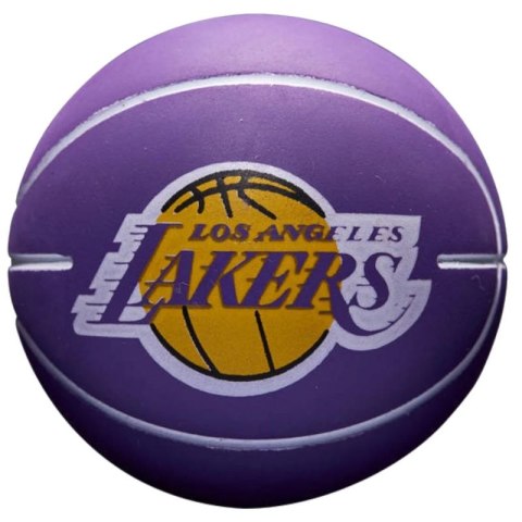 Piłka do koszykówki Wilson NBA Dribbler Los Angeles Lakers Mini Ball WTB1100PDQLAL Piłka do koszykówki Wilson NBA Dribbler Los Angeles Lakers Mini Ball WTB1100PDQLAL