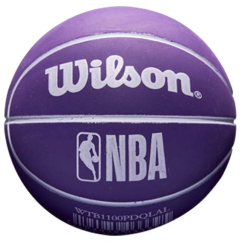 Piłka do koszykówki Wilson NBA Dribbler Los Angeles Lakers Mini Ball WTB1100PDQLAL Piłka do koszykówki Wilson NBA Dribbler Los Angeles Lakers Mini Ball WTB1100PDQLAL