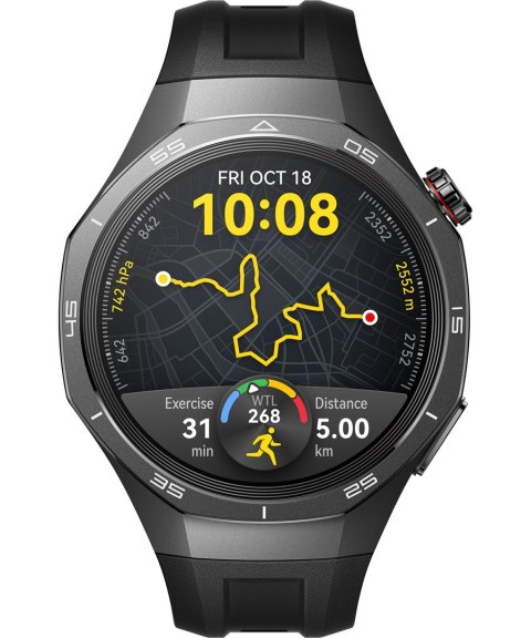 Smartwatch Huawei Watch GT5 Pro 46mm Fluoroelastomer Str Black