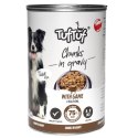 Tuf Tuf Puszka kawałki mięsne z dziczyzną dla psa 1250g
