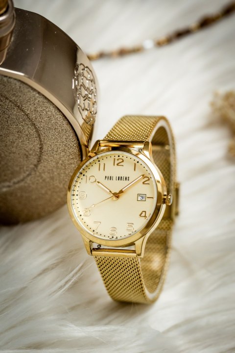 ZEGAREK DAMSKI PAUL LORENS - PL20000B-4D1 (zg572b) + BOX