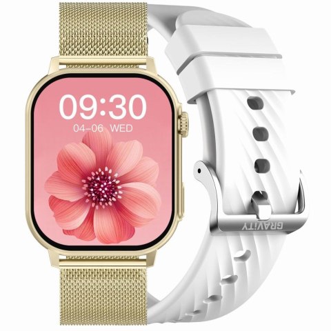 SMARTWATCH UNISEX GRAVITY GT15-10 - ROZMOWY BLUETOOTH, DODATKOWY PASEK (sg029j) SMARTWATCH UNISEX GRAVITY GT15-10 - ROZMOWY BLUETOOTH, DODATKOWY PASEK (sg029j)