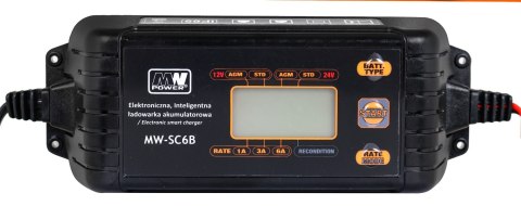 Ładowarka akumulatorowa z Wyświetlaczem LCD 12V i 24V + 2 Tryby specjalne Ładowarka akumulatorowa z Wyświetlaczem LCD 12V i 24V + 2 Tryby specjalne