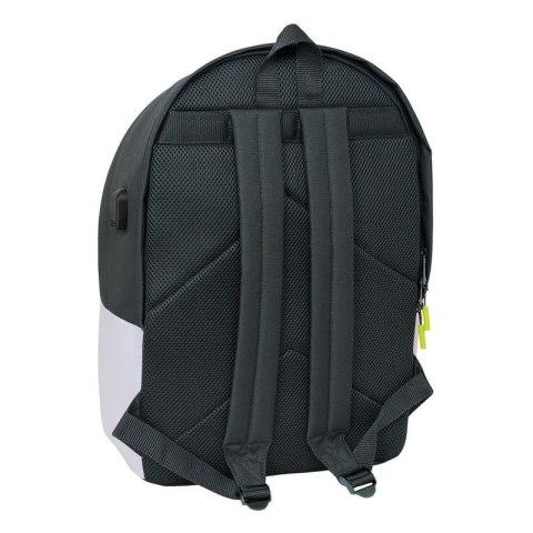 Plecak sportowy Real Madryt z USB i z miejscem na laptopa double backpack 612554820 Plecak sportowy Real Madryt z USB i z miejscem na laptopa double backpack 612554820