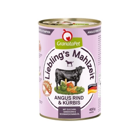 GranataPet Liebling´s Mahlzeit wołowina i dynia mokra karma dla psa 800g