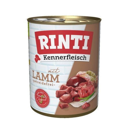 Rinti Kennerfleisch jagnięcina puszka 800g