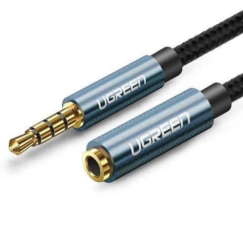 Ugreen kabel adapter przedłużacz AUX mini jack 3,5 mm 2m (niebieski) Ugreen kabel adapter przedłużacz AUX mini jack 3,5 mm 2m (niebieski)