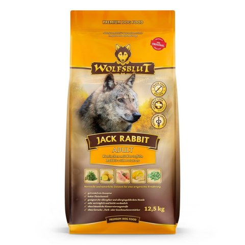 WOLFSBLUT Jack Rabbit rabbit/vegetables 12,5kg WOLFSBLUT Jack Rabbit rabbit/vegetables 12,5kg