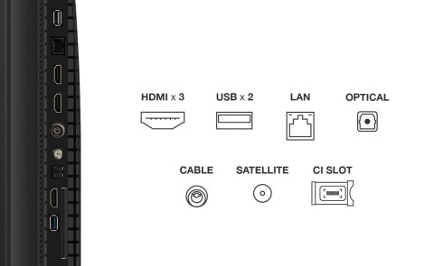 Telewizor TCL 55P7K QLED 55'' 4K Ultra HD Google TV Dolby Atmos DVB-T2 Metaliczny Telewizor TCL 55P7K QLED 55'' 4K Ultra HD Google TV Dolby Atmos DVB-T2 Metaliczny