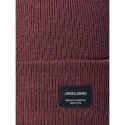 Czapka Jack & Jones Jacdna Beanie Noos M 12092815 bordowa