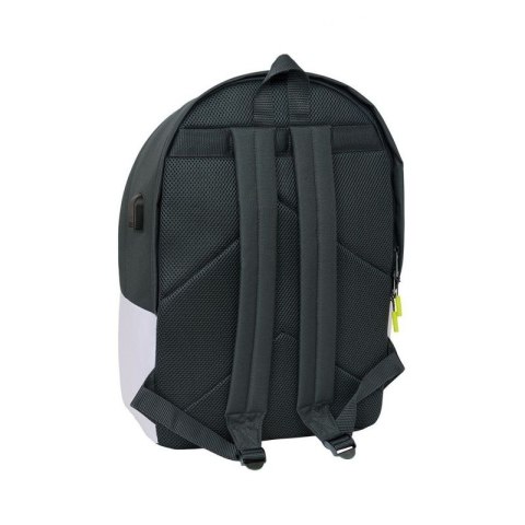 Plecak sportowy Real Madryt z USB i z miejscem na laptopa double backpack 612554820 Plecak sportowy Real Madryt z USB i z miejscem na laptopa double backpack 612554820