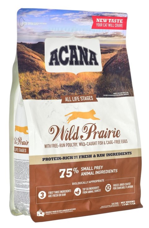 ACANA Wild Prairie Cat - sucha karma dla kota - 1,8 kg ACANA Wild Prairie Cat - sucha karma dla kota - 1,8 kg